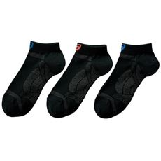 ソックス・3足組(アシックス)(ASICS)