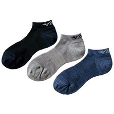 ソックス・3足組(ミズノ)(MIZUNO)