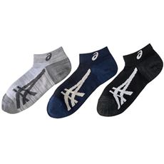 ソックス・3足組(アシックス)(ASICS)