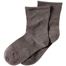 【まとめてお得】履き心地ゆったりソックス・無地(つま先ゴロ付かない)(履き口ゆったり)