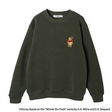 裏起毛さがら刺繍トレーナー(ディズニー)