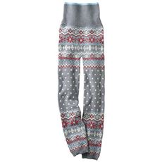 あったかモコモコ腹巻き付き10分丈パンツ(履きこみ丈・ハイウエスト)
