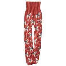 あったかモコモコ腹巻き付き10分丈パンツ(はき込み丈ハイウエスト)