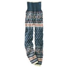 あったかモコモコ腹巻き付き10分丈パンツ(はき込み丈ハイウエスト)
