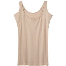 汗取りパッド付きトップス(綿100%・前汗キャッチャー&reg;)(衿ぐり広め)(吸汗速乾・抗菌防臭)
