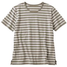 型崩れしにくい半袖Tシャツ(綿100%)
