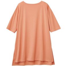 汗染みが目立ちにくいチュニックTシャツ(綿混・汗染み防止)