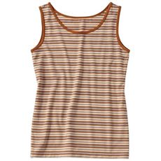 綿混ストレッチタンクトップ(2丈展開)