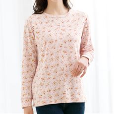 綿100%クルーネック長袖Tシャツ
