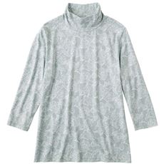 プリント7分袖Tシャツ