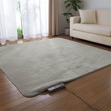 【リユース品】ラグ(洗えるふわふわミンク調)/ホットカーペット・床暖房対応