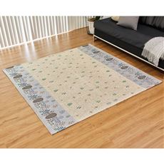 洗濯機で洗えるお手入れ簡単ラグ(北欧風デザイン)