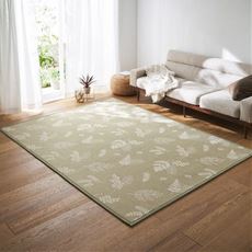 麻風タッチのさらさらラグ