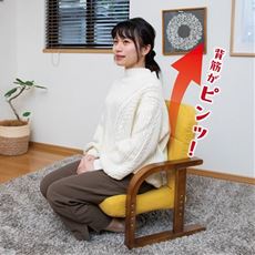 あぐら座椅子 ソルムリッチタイプ