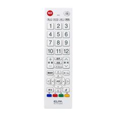 ELPA 主要メーカー25社対応 テレビリモコン RC-TV102