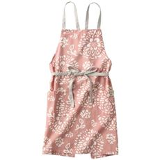 肌ざわりのいい綿100%エプロン