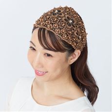 大人のレーシーヘアバンド
