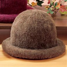 大人キレイな あったか小顔ニット帽