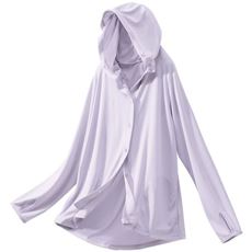 【遮熱プラス】放熱吸汗首までカバーするUVパーカー