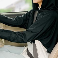 UV&クール フード付きボレロ