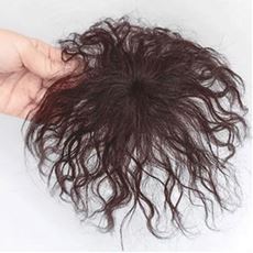ウェーブヘアつむじピース