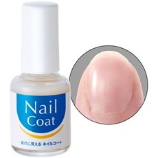 自爪に見えるネイルコート