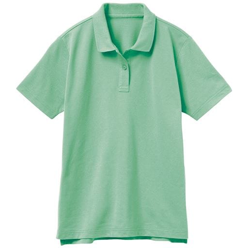 ＜セシール＞ 【レディース】 UVカットポロシャツ(半袖)(S-5L・洗濯機OK) 画像