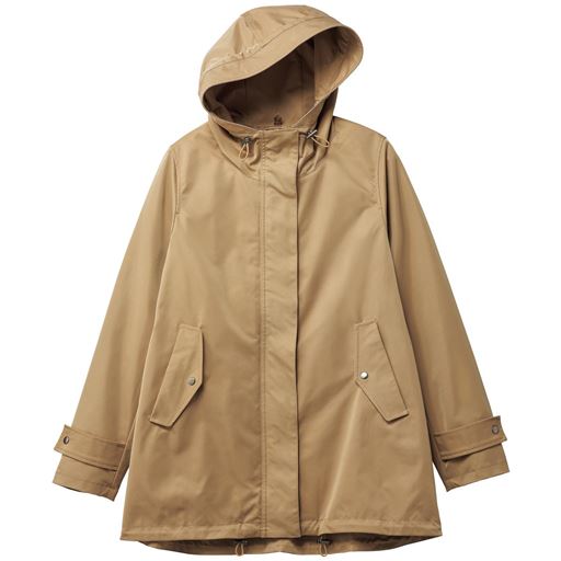 【レディース】 3WAYマウンテンブルゾン(蓄熱中わた・はっ水・取外し可能ライナー付) - セシール ■カラー：ベージュ ■サイズ：M,L,LL