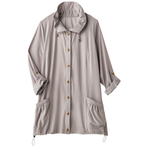 45%OFF【レディース】 シアーストレッチジャケット ■カラー：ライラックグレー ■サイズ：M,LL,3L