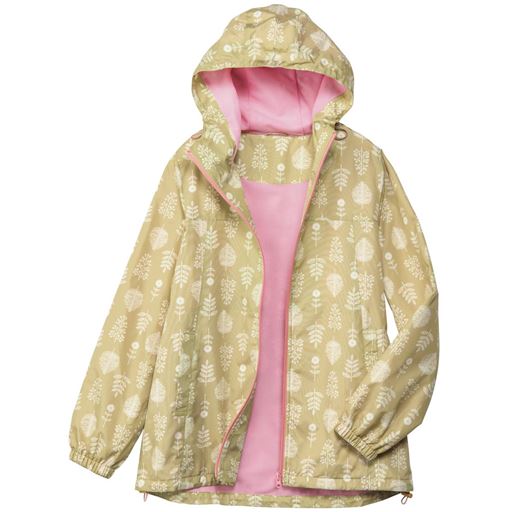 30%OFF【レディース】 プリントパーカーブルゾン ■カラー：ベージュ系 ■サイズ：M,L,3L