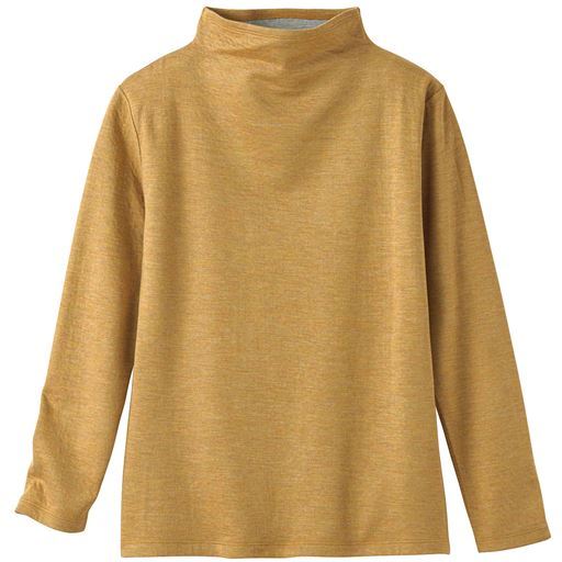 49%OFF【レディース】 接結ウール混Tシャツ(日本製) ■カラー：オリーブイエロー ■サイズ：4L