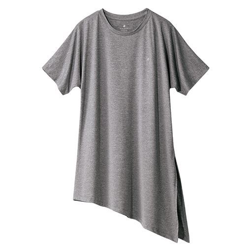 50%OFF【レディース】 裾リボンTシャツ(BODY GLOVE)(UVカット) ■カラー：グレー ■サイズ：M,L,LL,3L
