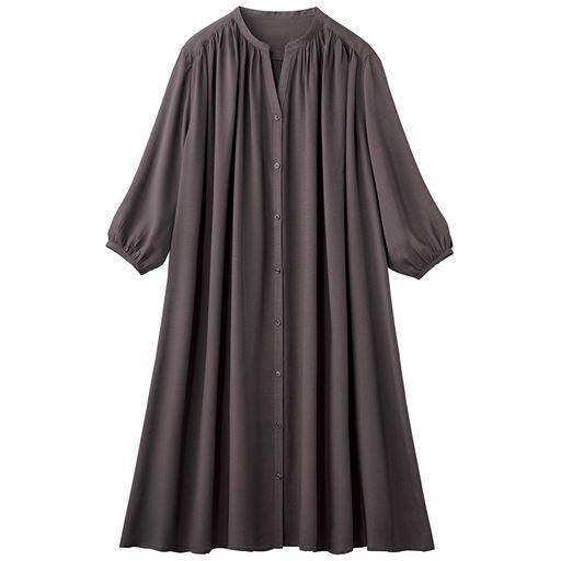 ロングシャツワンピース 接触冷感 速乾 ゆったりシルエット セシール Cecile