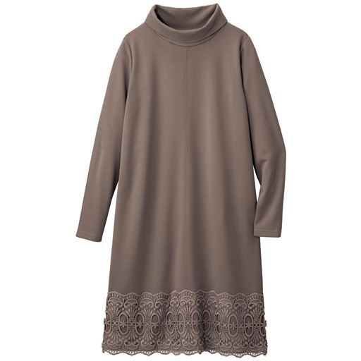 ぽっちゃりさんサイズ 裾レース使いワンピース ファッション通販ならセシール Cecile