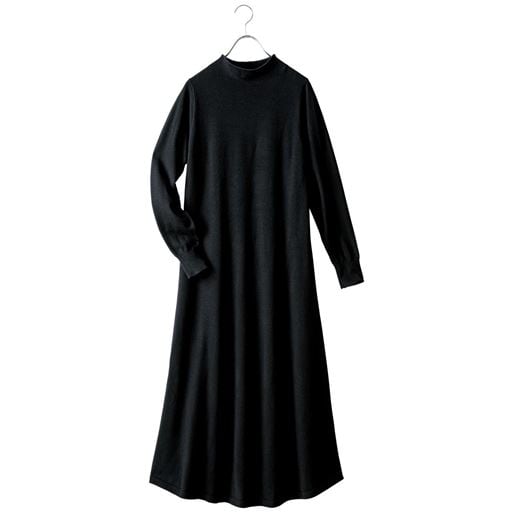【レディース】 あったかいニットワンピース - セシール 