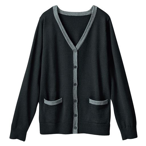 オフィス用ニットカーディガン 事務服 洗濯機ok セシール Cecile