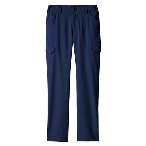 50%OFFフレキシブルパンツ(男性用)(静電防止) - セシール ■カラー：ネイビー ■サイズ：S(股下76),M(股下70),M(股下76),L(股下70),LL(股下70),LL(股下76),3L(股下70)