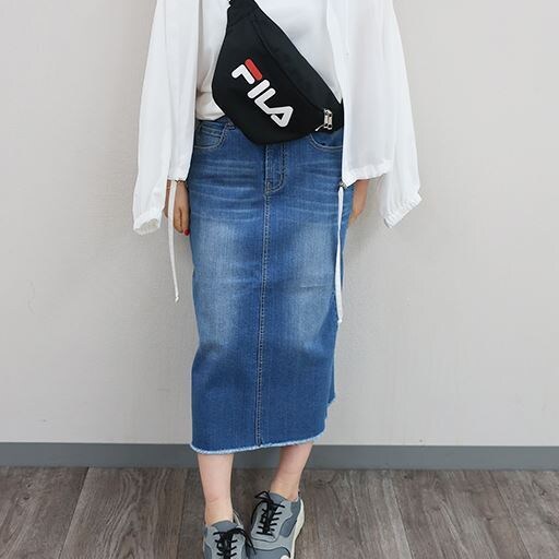タイトデニムスカート ファッション通販ならセシール Cecile