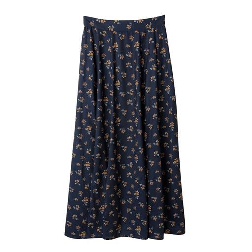 70%OFF【レディース大きいサイズ】 【ぽっちゃりさんサイズ】プリントフレアスカート - セシール 