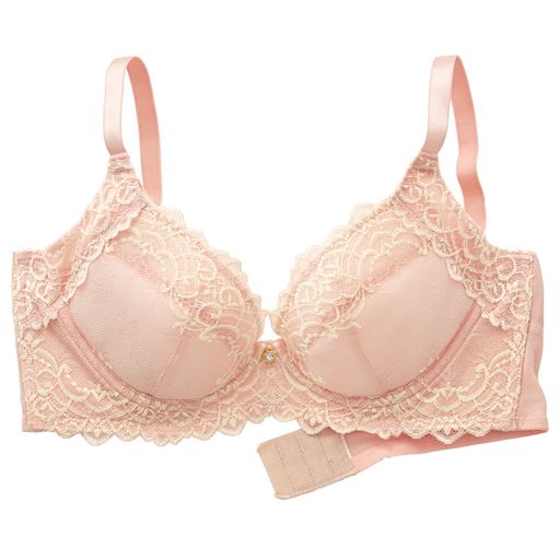 プチバストさんの脇ぷよ肉すっきりブラ ソフトワイヤー入り 3 4カップ セシール Cecile