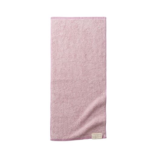 ふんわりタオル(cocochiena) 洗うほどにパイルが反発するからふっくら長持ち - セシール ■カラー：ピンク ■サイズ：フェイスタオル(横80×縦34cm),バスタオル(