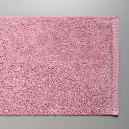 【今治産】エアーかおるやさしくあてるタオル - セシール ■カラー：ピンク ■サイズ：ハンガーバスタオル(横120×縦34cm)