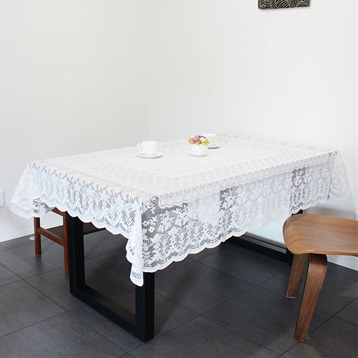 ＜セシール＞ イタリア製はっ水加工テーブルクロス(ファンタジア) - セシール ■サイズ：横270×縦140cm