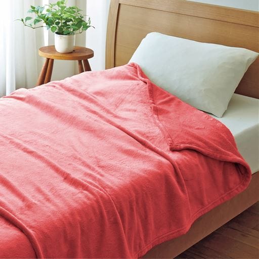 36%OFFなめらかタッチの軽量毛布 ■カラー：ピンク グリーン ブルー クリーム ■サイズ：ダブル(180×200cm)と題した写真