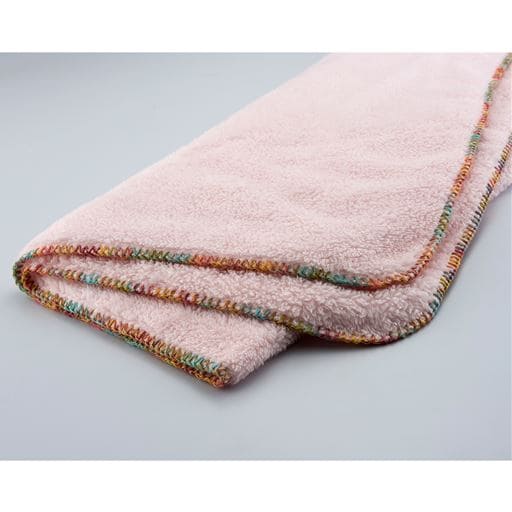 毛布(吸湿発熱タイプ) ■カラー：ピンク アイボリー ペールブルー ■サイズ：シングル(140×200cm),ひざ掛け(70×100cm)と題した写真