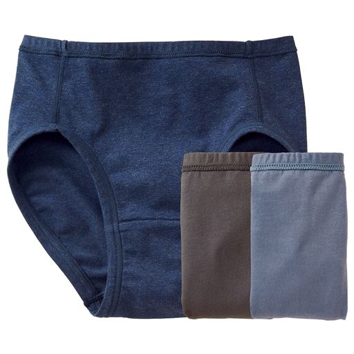 色違い3枚組 ショーツ オーガニックコットン混 はきこみ丈スタンダード ファッション通販ならセシール Cecile