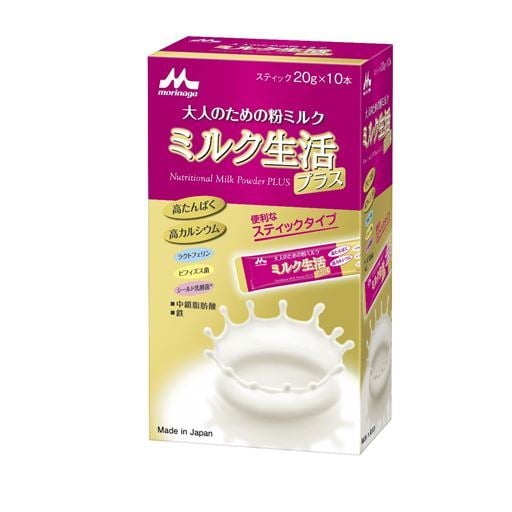 大人のための粉ミルク ミルク生活プラス - セシール ■サイズ：A(10本組),B(300g)