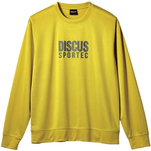 【メンズ】 吸汗・速乾 長袖Tシャツ(ディスカススポルテック) ■カラー：イエロー ■サイズ：M,L,LL