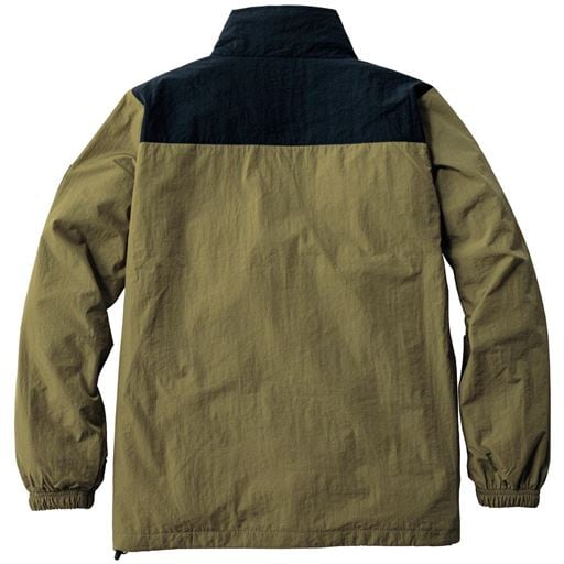 【メンズ】 裏トリコットブルゾン(ロゴスパーク) - セシール ■カラー：カーキ系 ■サイズ：M(88-96),L(96-104),LL(100-108),3L(108-116),5L(116-124)