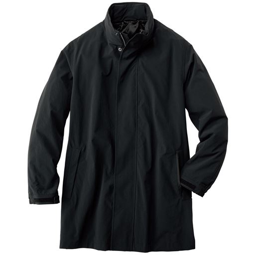 【メンズ】 撥水・ストレッチ・フーデッドコート(CORDURA&reg;) - セシール ■カラー：ブラック ■サイズ：M